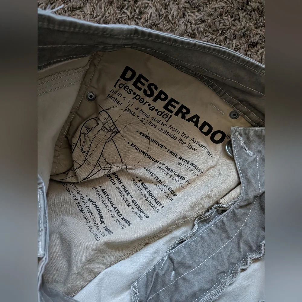 Kuhl Desperado Cotton Outdoor Stretch 32" Pants Men's 34 - Picture 4 of 9